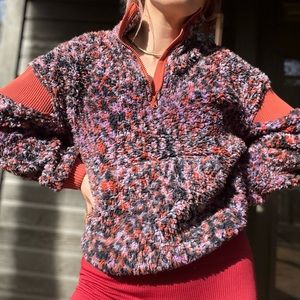 Fuzzy Cheetah JoyLab Pullover Half-Zip